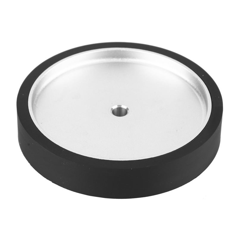 Heavy Duty Encoder Meter Wheel 250mm Circumference 8mm Hole Diameter Anti-Deformation Thickening Rubber Surface - Anti-Slip Rubber Wheel with Aluminum Alloy Bracket for Rotary Encoders - Image 5