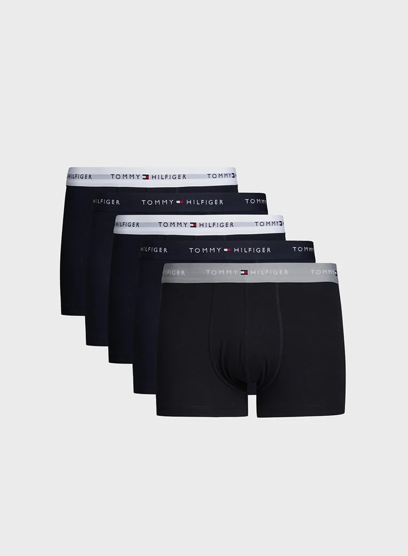 TOMMY HILFIGER 5 Pack Assorted Trunks
