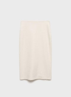 MANGO Bouclé Midi-Skirt  - Image 5
