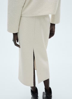 MANGO Bouclé Midi-Skirt  - Image 2