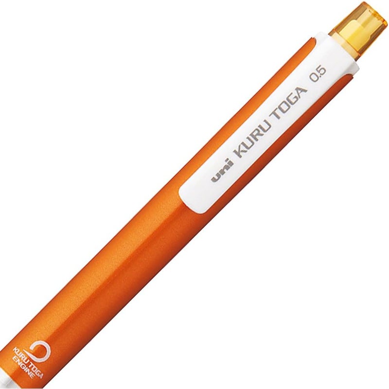 UNI Kuru Toga Standard Mechanical Pencil M5-450 1P.5, 0.7 mm, Lime Green, Plastic & Metal, 1 pencil for notes - Image 3