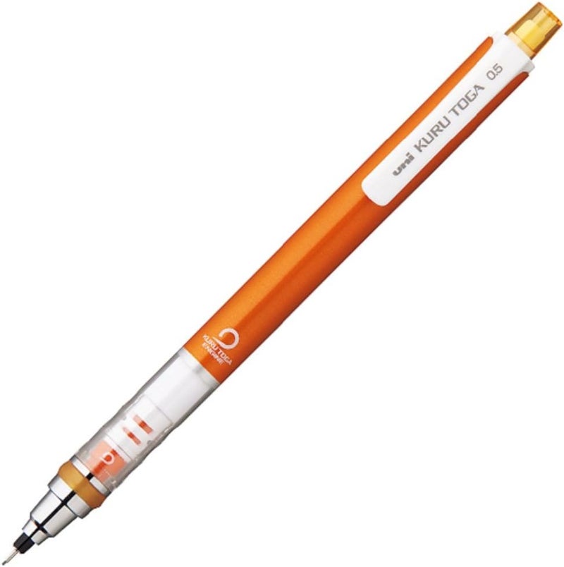 UNI Kuru Toga Standard Mechanical Pencil M5-450 1P.5, 0.7 mm, Lime Green, Plastic & Metal, 1 pencil for notes - Image 1