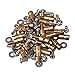 Mxfans 20pcs Metal 1 MM Pushrod Linkage Stopper with Screw and Nut for RC Airplane Helicopter - Image 3