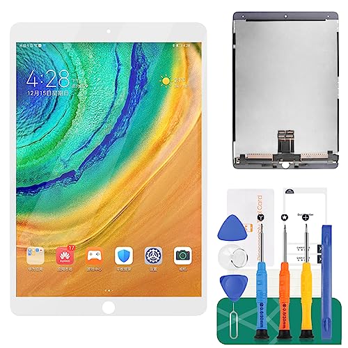 SRJTEK for iPad Pro 10.5 A1701 A1709 Screen Replacement LCD Display LCD Display Matrix Touch Screen Digitizer Tablet Assembly no Home Button EMC 3140 3141 - Image 1