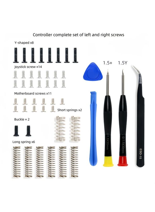 Nintendo Switch Joy Con NS Full Screw Set Replacement Repair Kit - Image 4