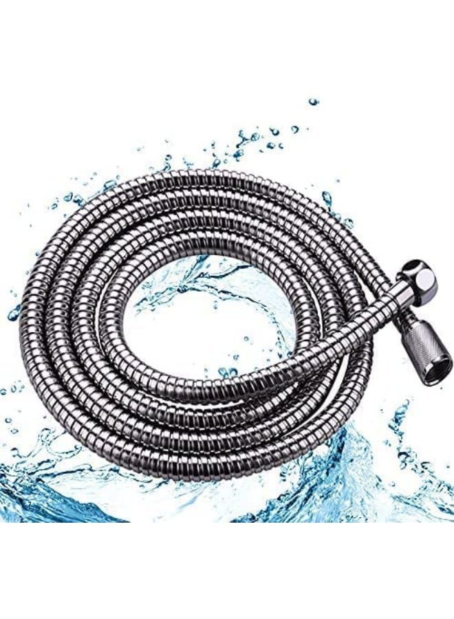 JUNARIS Bidet Sprayer for Toilet WC - Handheld Stainless Steel Shattaf with 180 cm Hose for Personal Hygiene, Muslim Shower, and Bathroom Cleaning - Image 2