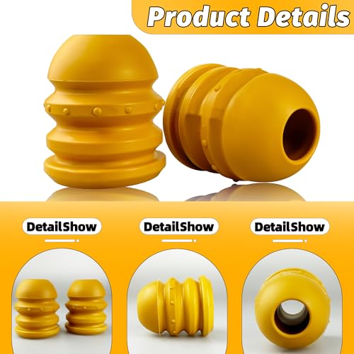 Yukauto Rear Bump Stop, Rear Suspension Jounce Bumper Fit for 2005-2020 GMC Yukon, 2005-2020 Chevy Tahoe Suburban, 2007-2013 Avalanche, 2005 Cadillac Escalade (1Pair) - Image 3