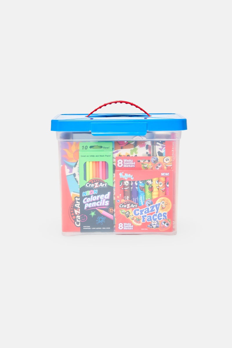 Cra-Z-Art 128 Pcs Ultimate Art Extravaganza Tub, Assorted - Image 2