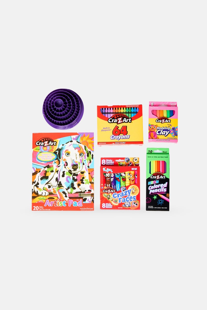 Cra-Z-Art 128 Pcs Ultimate Art Extravaganza Tub, Assorted - Image 3