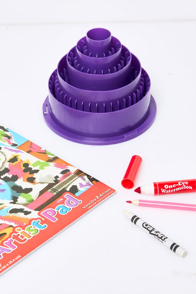 Cra-Z-Art 128 Pcs Ultimate Art Extravaganza Tub, Assorted - Image 4