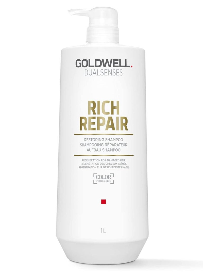 Goldwell Dualsenses Rich Repair Restoring Shampoo 1L - Image 1