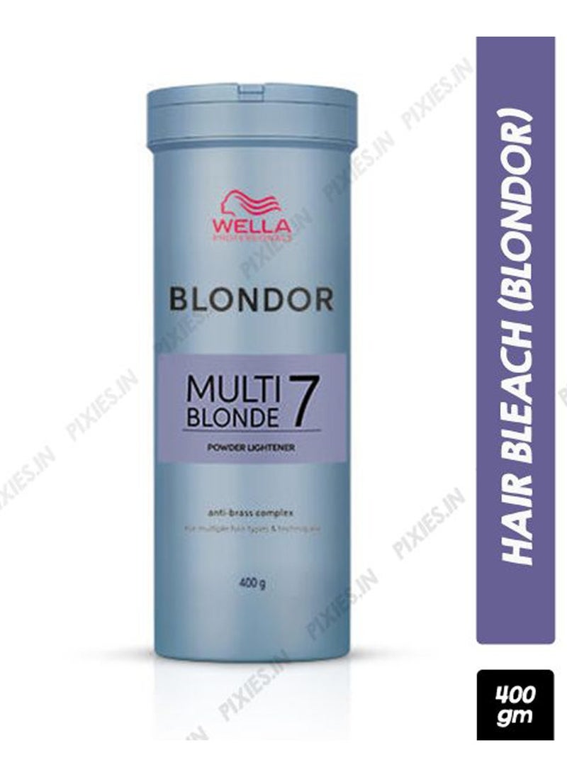 WELLA PROFESSIONAL - Blondor Multi Lightening Powder Blue 400grams - Image 1