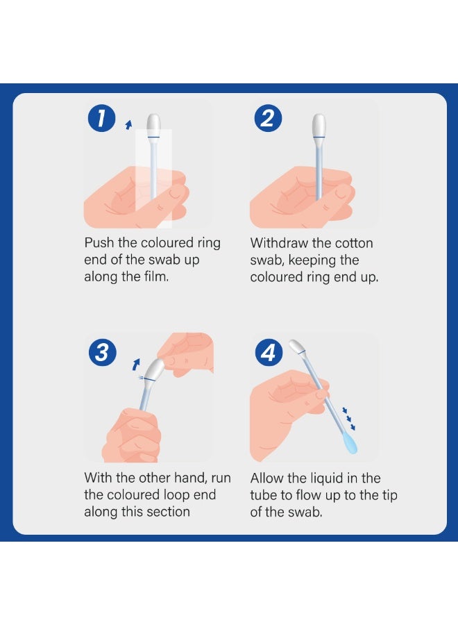 SumiFun Double-Headed Alcohol Swabs, Individually Packaged Portable Disinfecting Swabs, Injection Cleaning/Wound Care/Home & Travel Essentials, Sterile and Hygienic (50 swabs) - Image 5