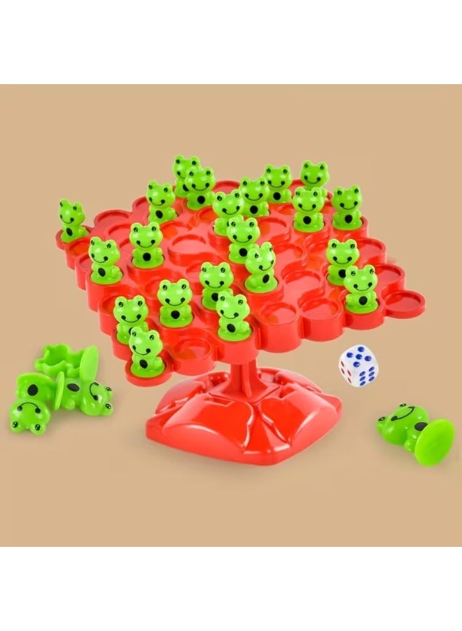 Goolsky [Math Frog Game] Interactive Math Frog Balance Tree Board Game - Durable PP Material, Standard Edition, Ideal for Parties and Family Fun - Image 2