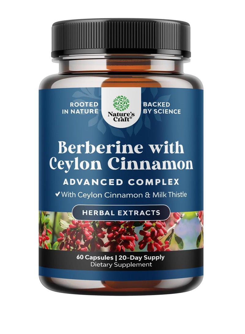 نايتشرز كرافت بربارين مع قرفة سيلان 60 كبسولة - Image 1