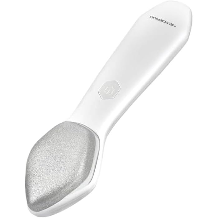 NEWDERMO Microdermabrasion Machine Pro, Large Diamond Electric Microdermabrasion Wand Tool With 3 Levels Frequency for Face Body Exfoliate Skin Care(White) - Image 1