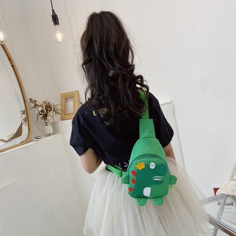 Kids Nylon Dinosaur Crossbody Bag - Image 2