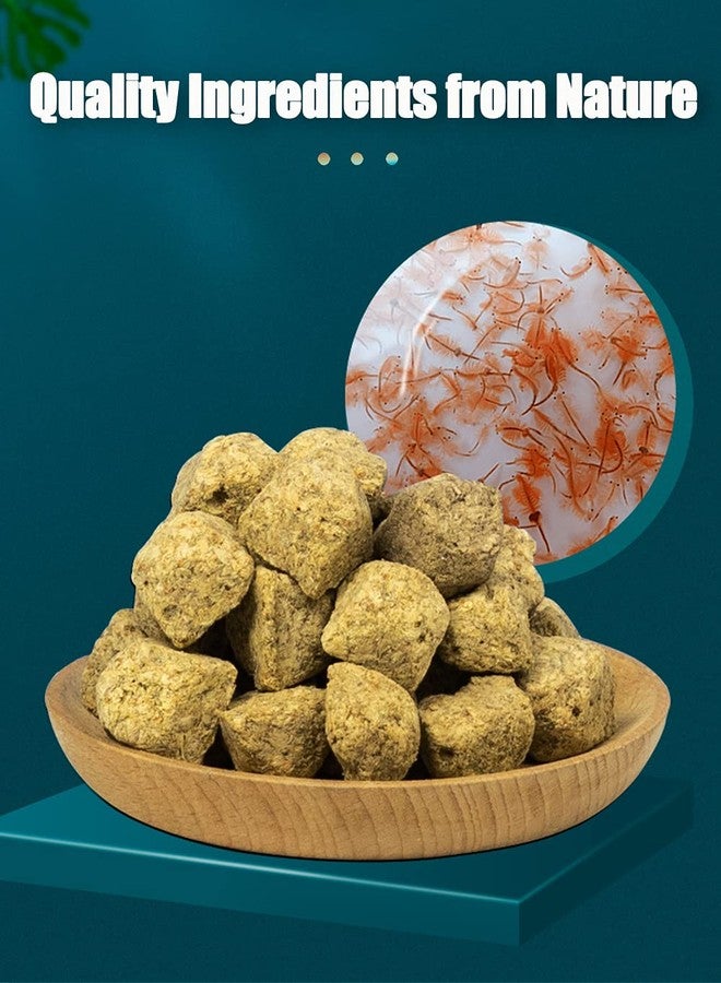 BNYEE Brine Shrimp Cubes All Natural Tropical Fish Food for Small to Medium Sized Saltwater & Freshwater Fish - Betta Guppy Discus Cichlids Discus Goldfish Angel Fish - Image 2