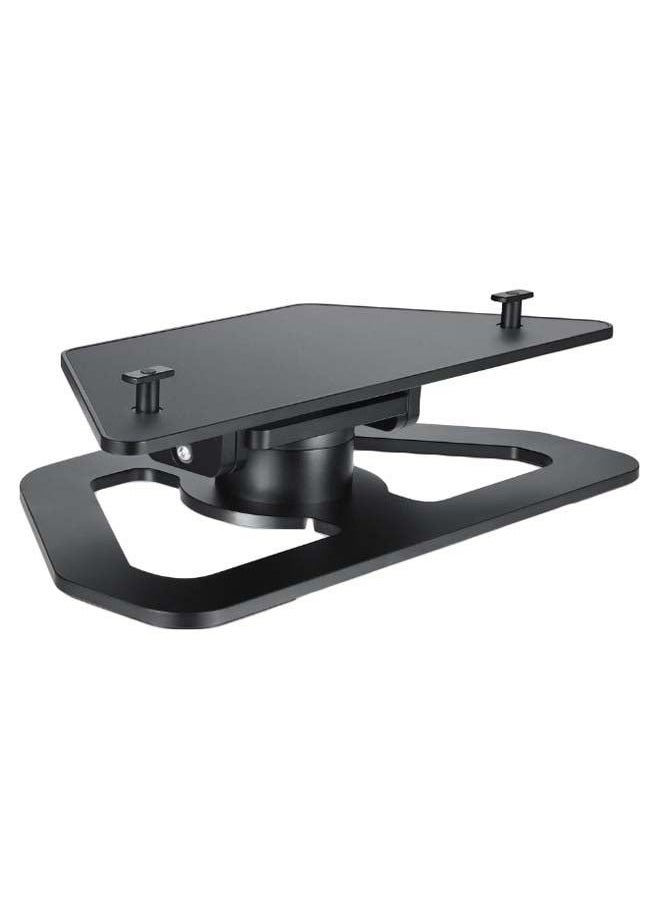 NIBEMINENT Portable Speaker Stand For Echo Show 2Nd Smart Black  - Image 1