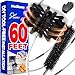 Holikme 60 Feet Dryer Vent Cleaner KitLint Remover Flexible Brush and Drill Attachment Extends Up to 60Feet 2 Synthetic Brush Head Use with or Without a Power Drill - Image 1