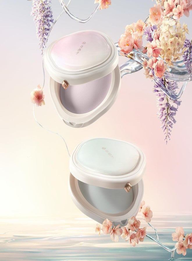 Florasis Flawless Jade Breathable Color Correcting Pressed Powder (07 Mint, 1 Count) - Image 2