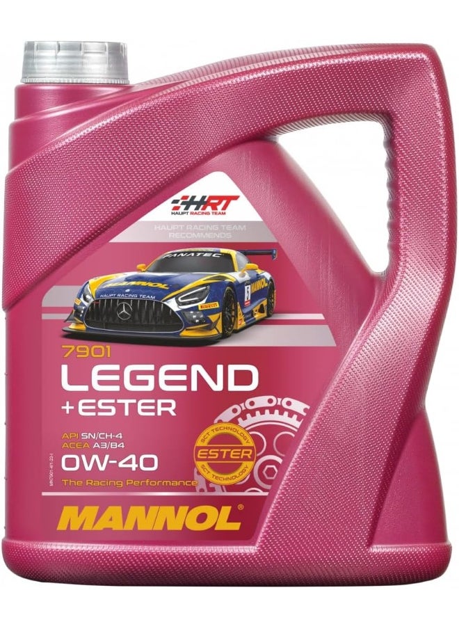 MANNOL - Engine Oil 7901 Legend 0W-40 4 Litre - Image 1