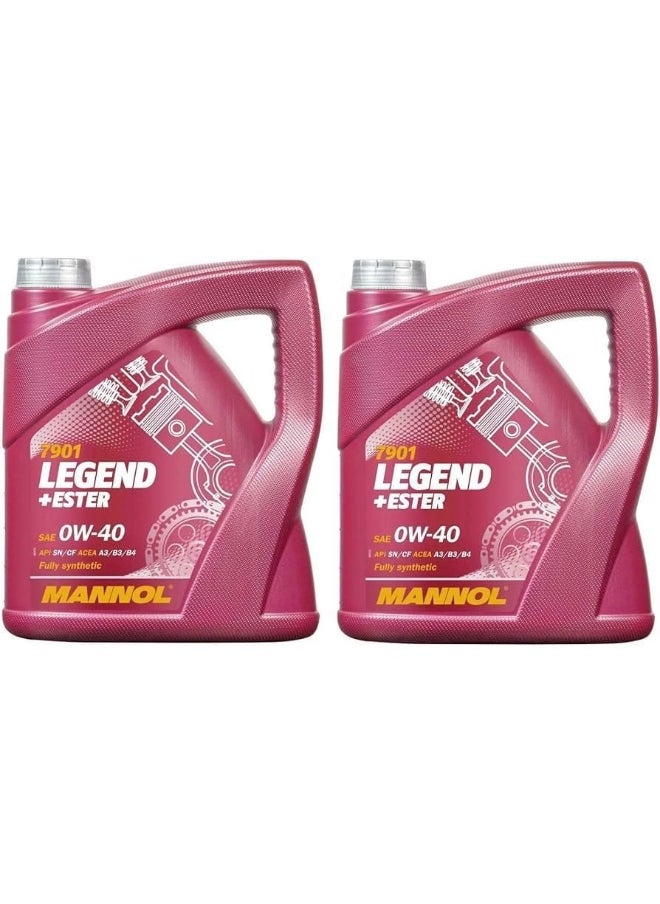 MANNOL - Engine Oil 7901 Legend 0W-40 4 Litre - Image 1