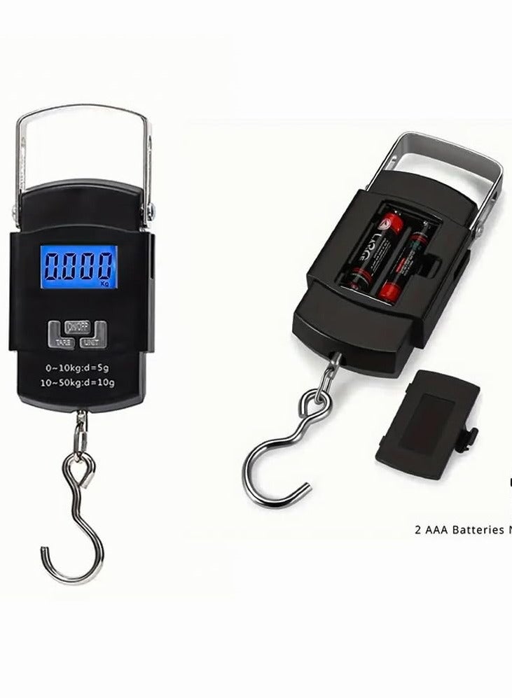 Sunvox Electronic Scale 50kg – Portable Hanging Weight Scale for Luggage, Travel Bags, and Outdoor Weighing, Accurate and Easy-to-Use with LCD Display - Image 4