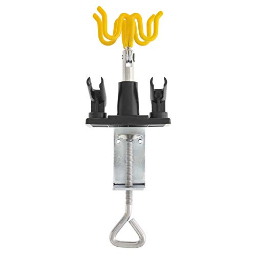 Master Airbrush® Brand Universal Clamp-on Airbrush Holder. Holds up to 4 Airbrushes and All Brands, Master, Iwata, Paasche, Badger, Grex and Generics - Image 1