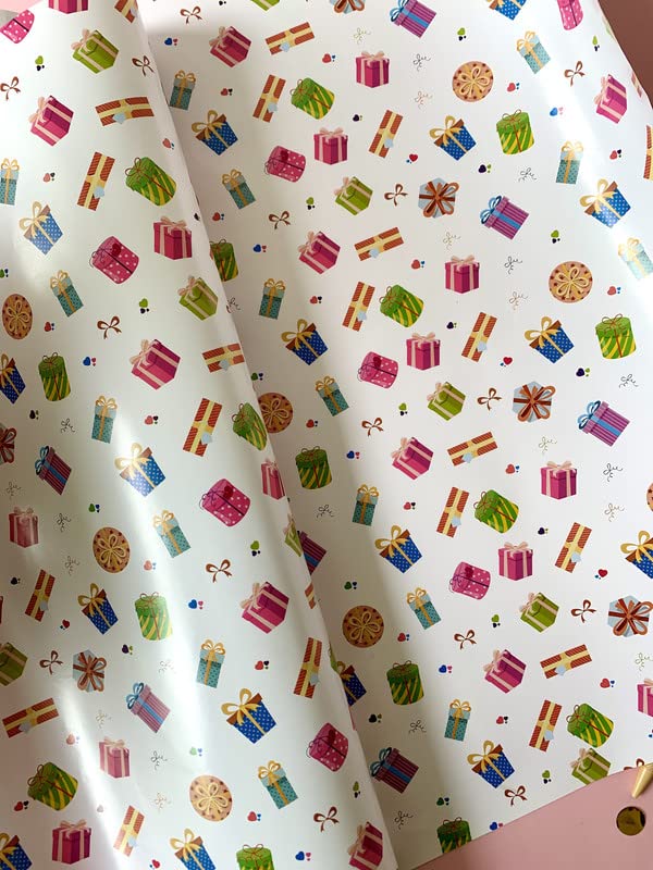 Dovetail Birthday Cheer Kids Gift Wrapping Paper Pack of 10 Sheet - Image 4