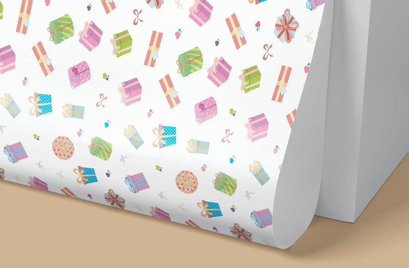 Dovetail Birthday Cheer Kids Gift Wrapping Paper Pack of 10 Sheet - Image 3