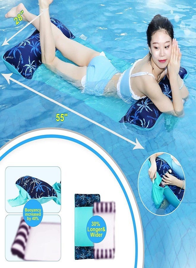 Tomasta Pool Hammock,Inflatable Water Hammock for Adult, Fabric Mesh Floating up to 300 LBS Heavy Duty, XL Lake Floats with Drink Bag, Inflatable Pool Lounger, 5-in-1 Multi-Purpose Water Toys - Image 5