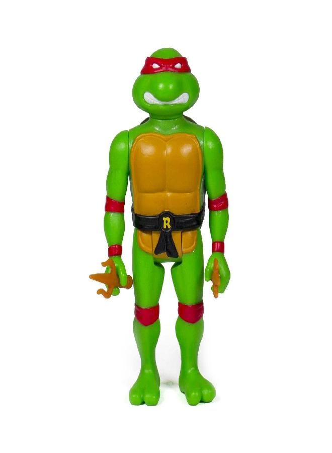 Super7 Super7 Teenage Mutant Ninja Turtles Raphael 3.75 in Reaction Figure - Image 2
