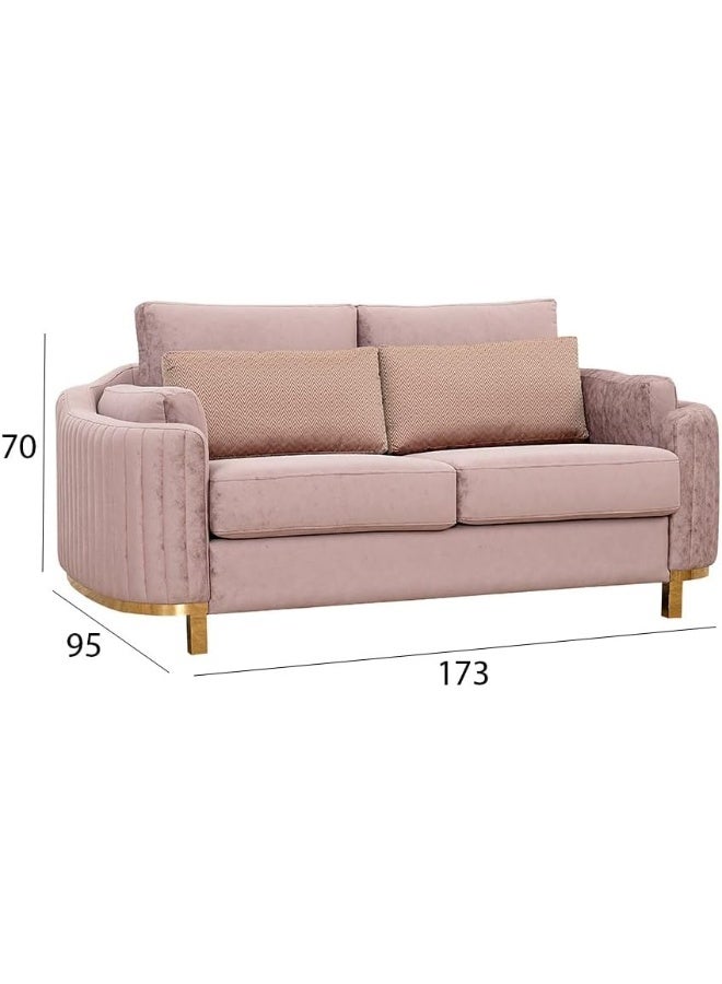 Ripple FURNITURE UAE Homes Luxurious Velvet 1, 2, 3 Seater Sofa Set for Stylish Living Spaces - Image 3