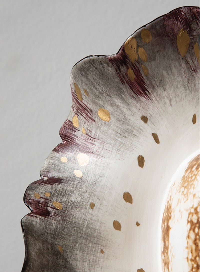 مايسون ايديو مزهرية ماريبوز | مزهرية خزفية متوسطة مرسومة يدويًا بلون ألباستر روز | لمسة عصرية لديكور المنزل | هدية أنيقة لاستقبال المنزل الجديد - Image 4