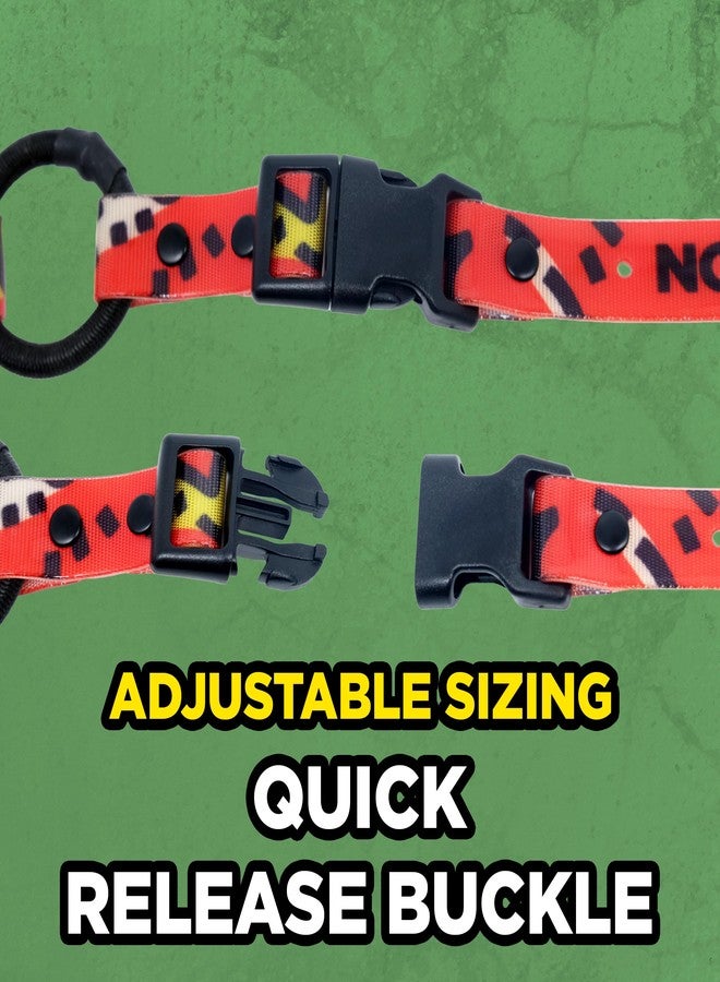 Dogtra Tom Davis Quick Release 3/4" Inch Strap with Buckle Waterproof Biothane for Remote Training E-Collar Easy Adjustable Comfortable for 280C 2.0 Receiver 28" - Red - Image 4