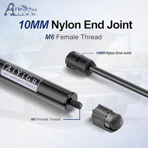 AiYiGu Front Hood Struts Shocks Lift Supports Gas Springs 4153 Compatible with 2004-2008 Ford F150, 2008 Lincoln Mark LT, Replacement SG404075, Pack of 2 - Image 5