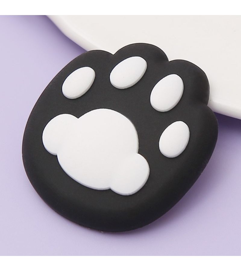 White Cat Paw Door Stopper 5pcs Anti Collision Quiet Cushion Pad Home Decor - Image 5