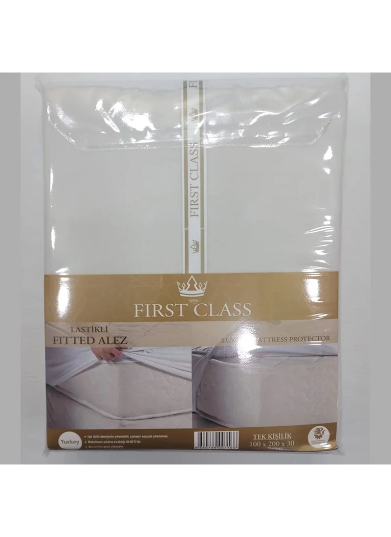 First Class Mattress Protector Fitted Undersheet Single