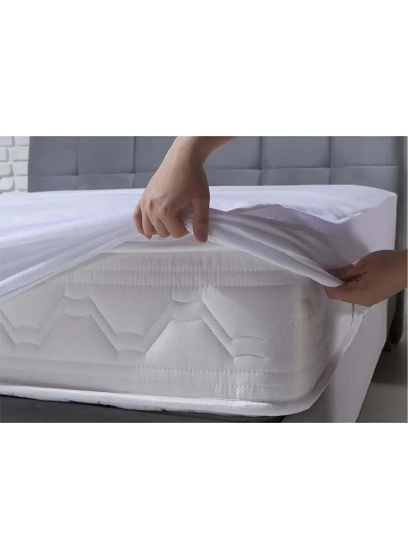 First Class Mattress Protector Fitted Undersheet Single