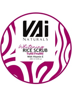 VAI Naturals Tutti Frutti Rice Body Scrub 280ml  - Image 2