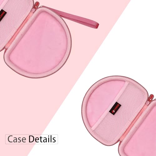 XANAD EVA Hard Case for JBL Junior 320BT / JR300BT / Jr310BT, Sony MDR-ZX110 / MDRZX110NC / MDR-ZX310AP On-Ear Headphones - Pink - Image 4