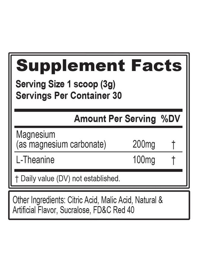 Evlution Nutrition Magnesium + L-Theanine - Natural Relaxation & Focus Support - 200mg Magnesium + 100mg L-Theanine - Vegan & Non-GMO - Powder Dietary Supplement - 30 Servings - Pink Lemonade - Image 3