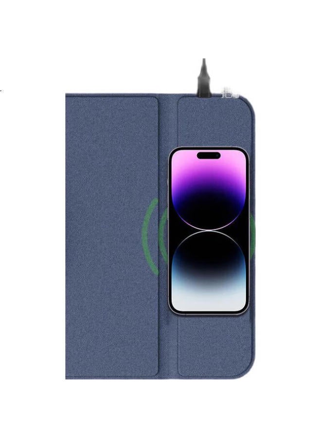 Dm Daimai Wireless Charging Mouse Pad Tc025, Computer Desk Office Gaming Mouse Pad, 15W Fast Charging, Compatible With Phones, 300*200*7Mm - Image 2