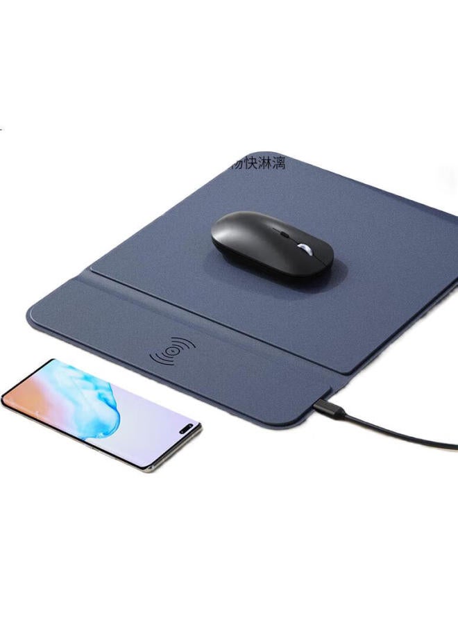 Dm Daimai Wireless Charging Mouse Pad Tc025, Computer Desk Office Gaming Mouse Pad, 15W Fast Charging, Compatible With Phones, 300*200*7Mm - Image 3