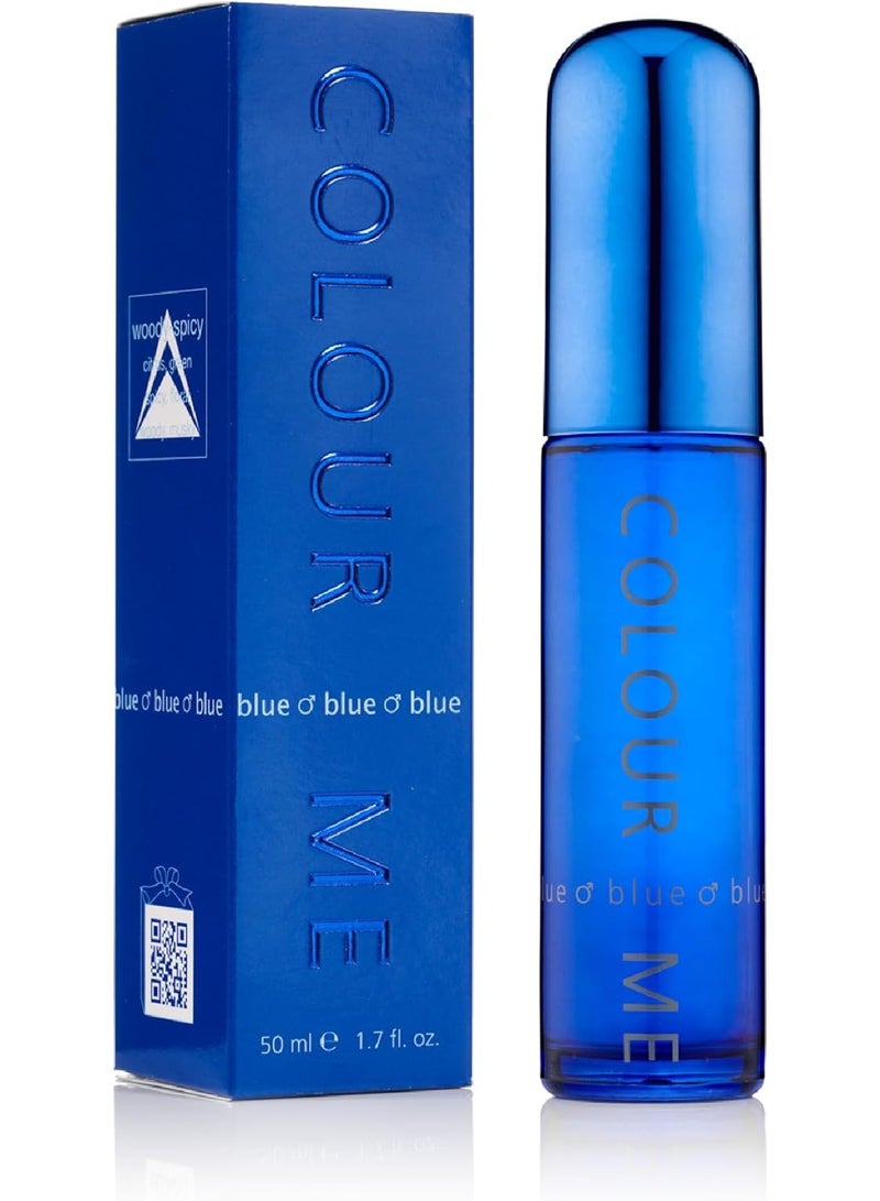 Colour Me men Blue 50ml EDP - Image 1