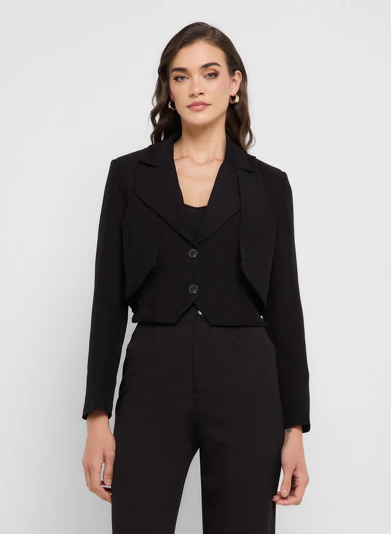 ELLA Cropped Blazer