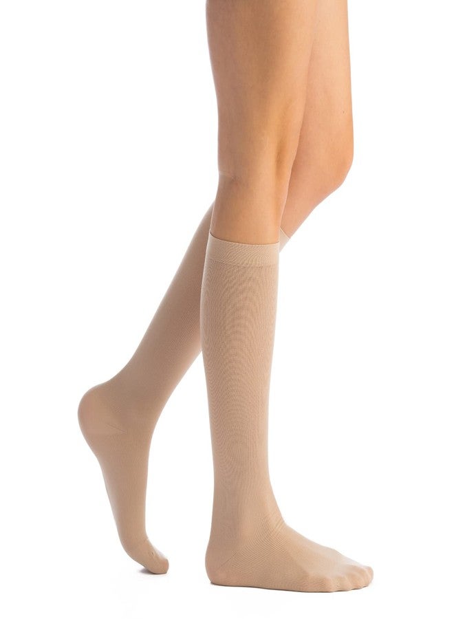 EvoNation Women’s Knee High 15-20 mmHg Graduated Compression Socks - Moderate Pressure Compression Garment - Image 1