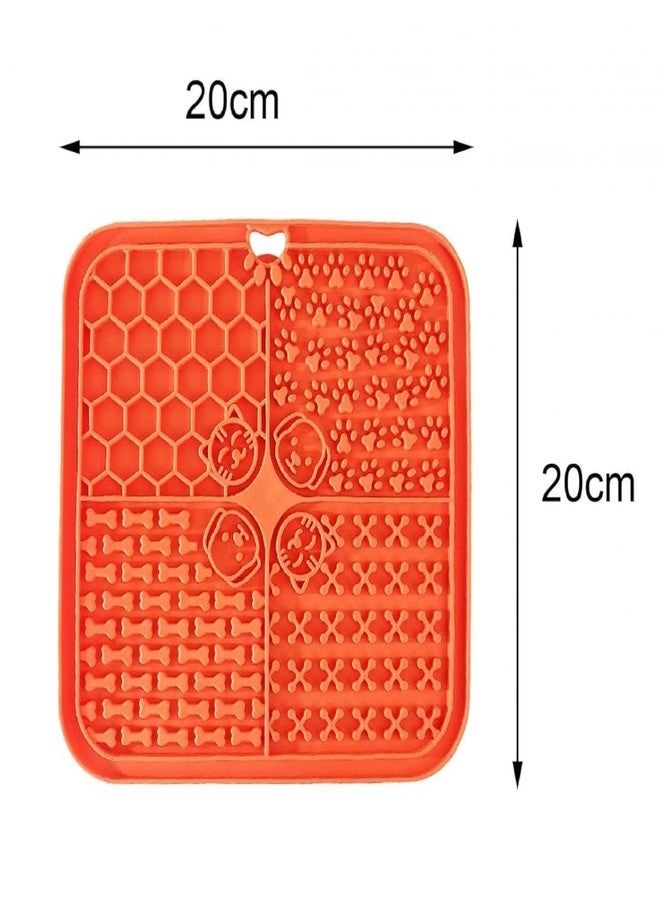 KsPups Lick Mat for Dogs, Premium Lick Pad with Suction Cups for Dog Anxiety Relief, Slow Feeder Dog Bowls, Bathing, Grooming and Training - Image 2
