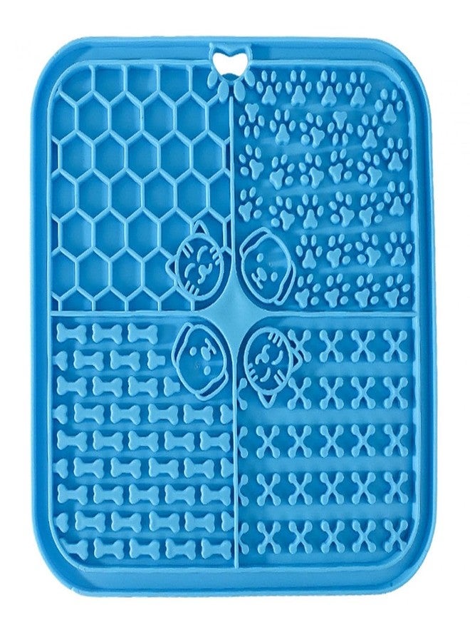 KsPups Lick Mat for Dogs, Premium Lick Pad with Suction Cups for Dog Anxiety Relief, Slow Feeder Dog Bowls, Bathing, Grooming and Training - Image 1